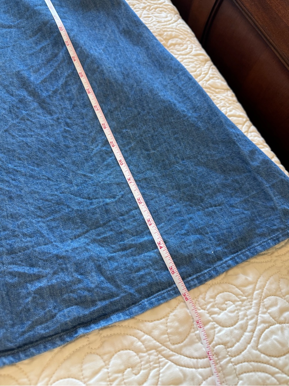 Old Navy Jean Mini Swing Dress - Picture 9 of 10